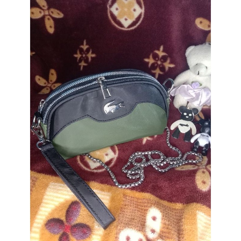 Tas Selempang Wanita Minions 2 ruang Slingbag - Shoulder bag