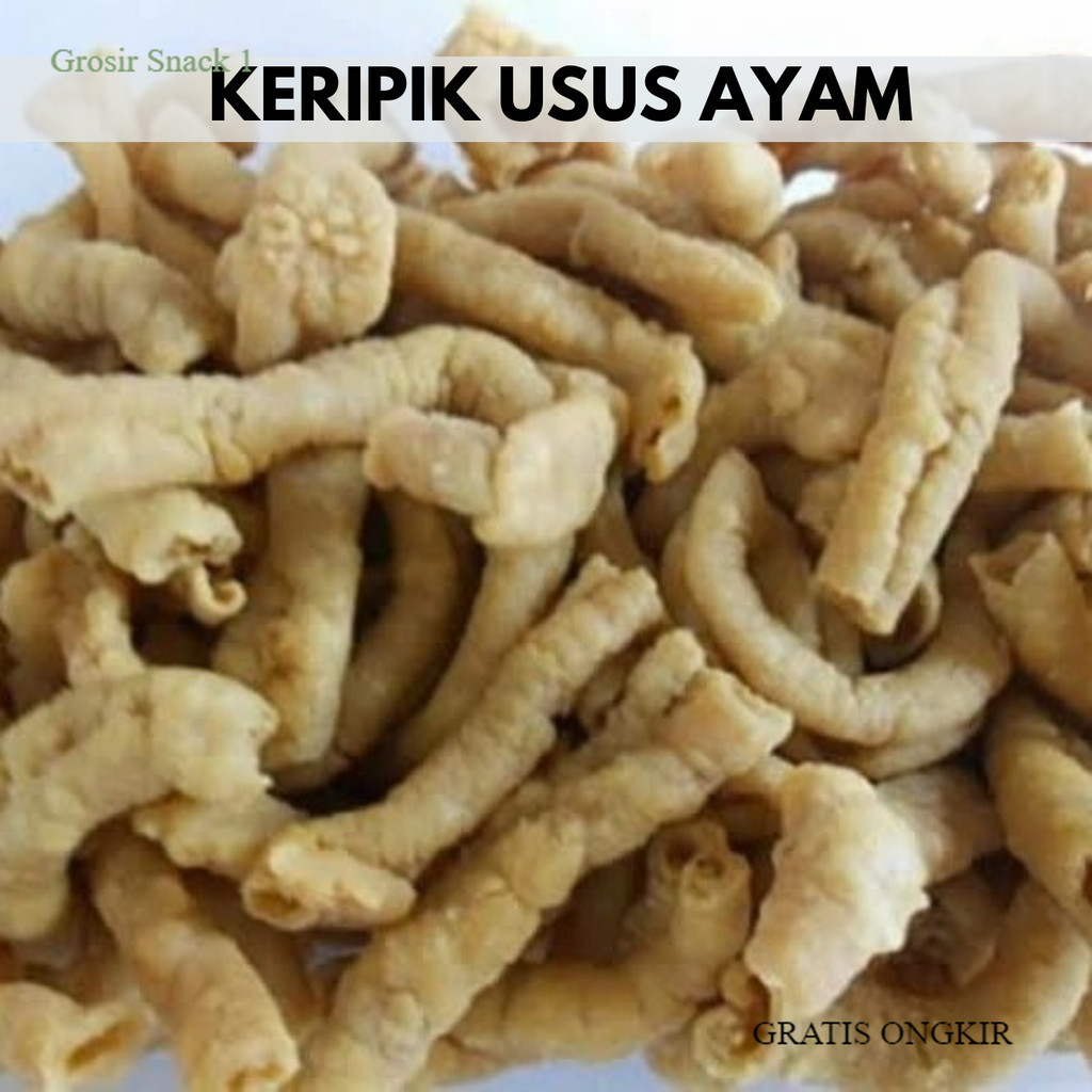 

TERLARIS ANEKA RASA KERIPIK USUS CRISPY 500 Gram