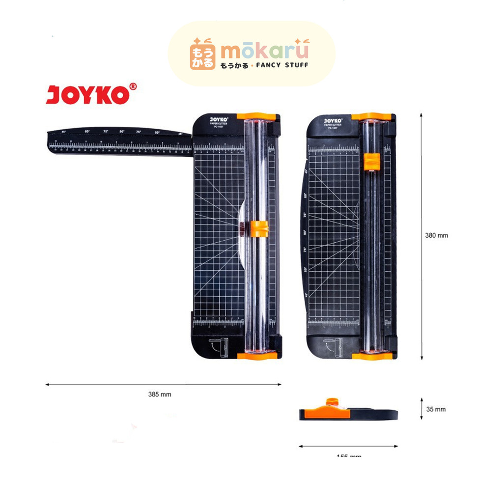 

Joyko Paper Cutter PC-1637 A4 / Alat Pemotong Kertas Murah Berkualitas