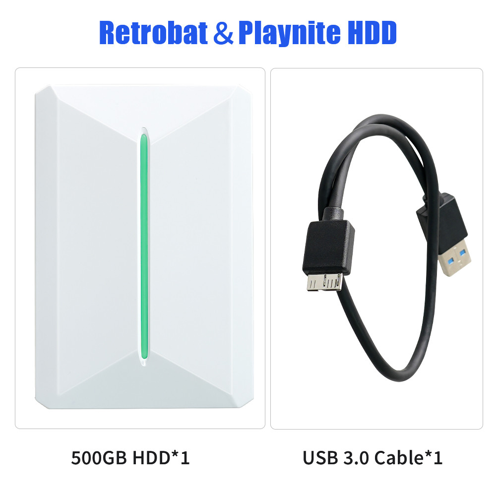 System HDD Retro Game Console for PS3PS2WIIUWIISwitchMAME 50 Emulators 38293 Games42 AAA PC Games fo