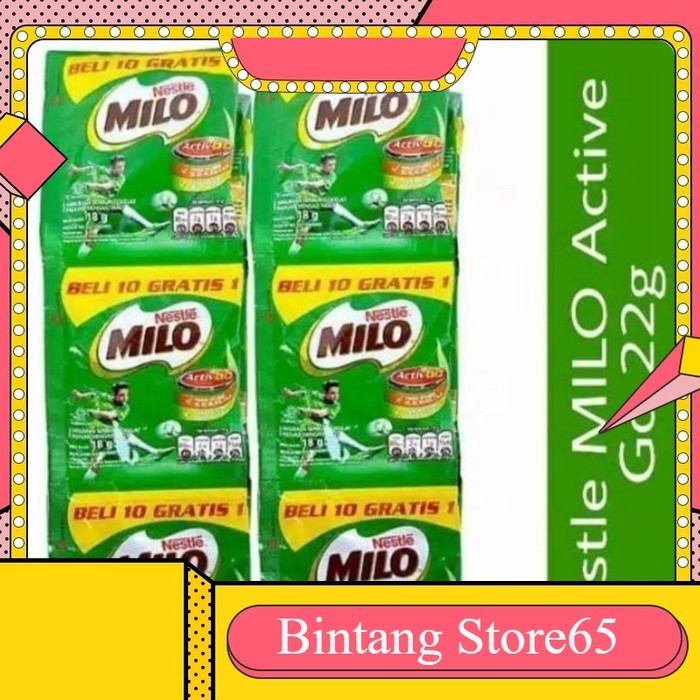 

Milo Sachet 22gr Renceng (11 Sachet) / milo renteng