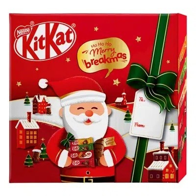 

Nestle KITKAT Merry Breakmas Santa Chocolate Assorted Box