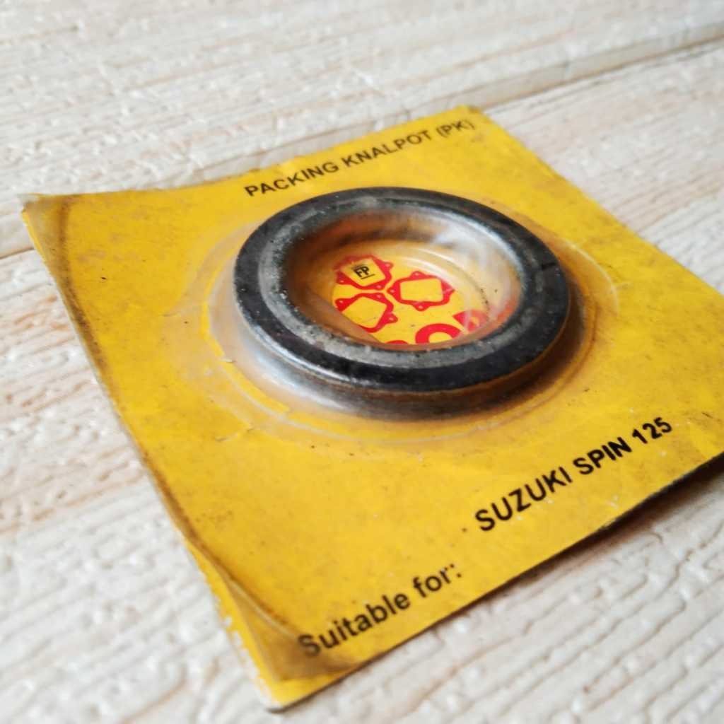 NOS/PERPAK PAKING KNALPOT FUBORU SPIN125 SPIN 125 NEW OLD STOCK
