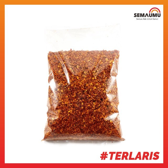 

1 Kg Cabai Bubuk Kasar Super Pedas