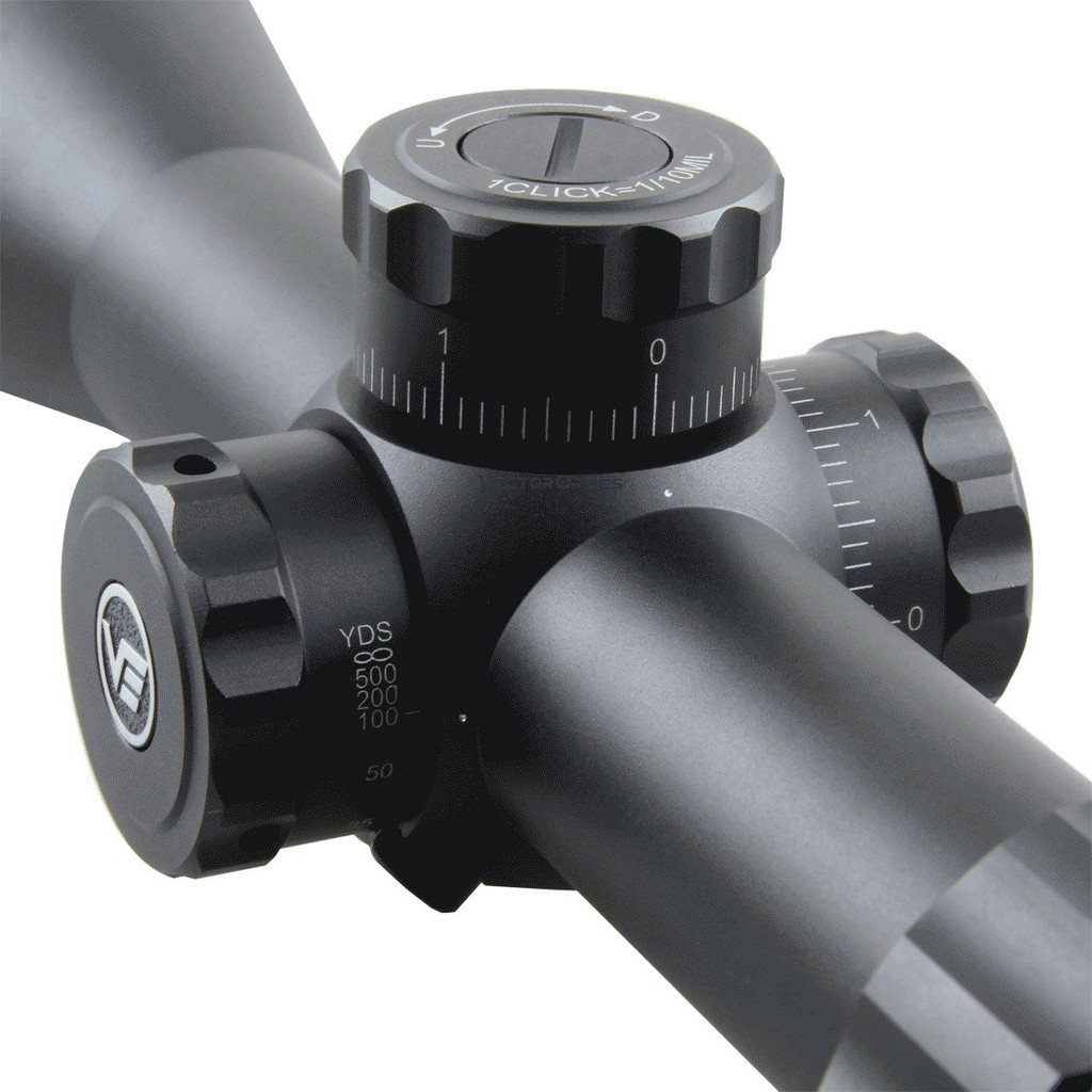 Vector Optics Marksman 3.5-10x44 SFP Hunting Rifle Scope Tactical Riflescope Turret Lock Fit Air & R