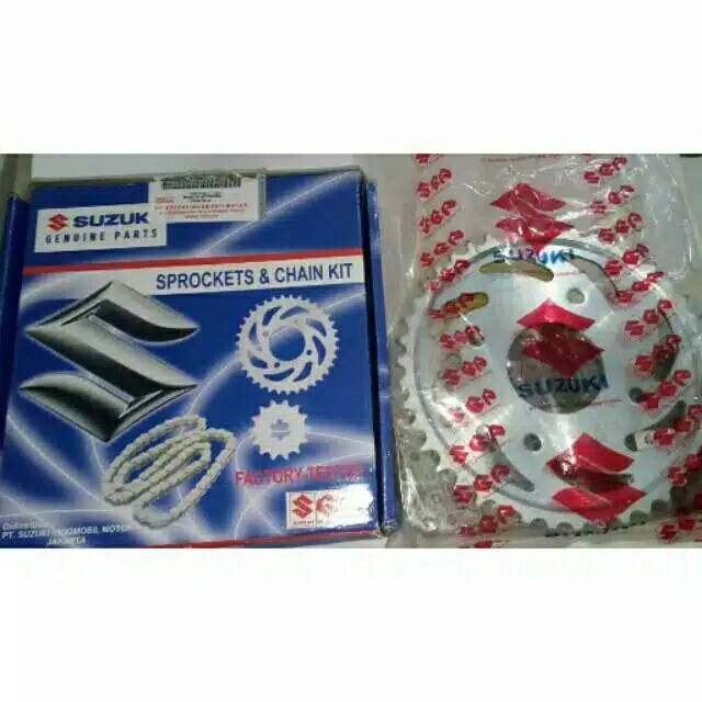 Gear Set Rantai Satria Fu 150 New Satria Fu 150 Facelift
(2014 Keatas)