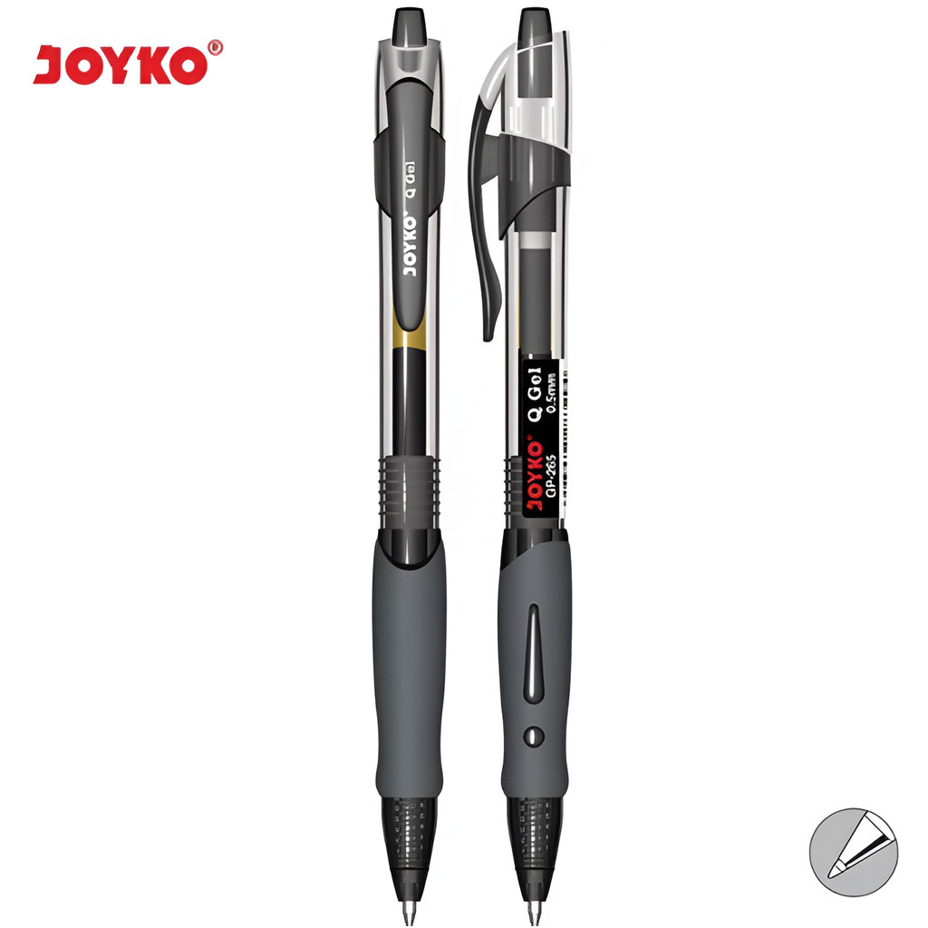 

Gel Pen Pulpen Pena Joyko GP-265 Q Gel 0.5mm (1 PCS) - Bolpen Pulpen Gel Hitam 0.5 mm