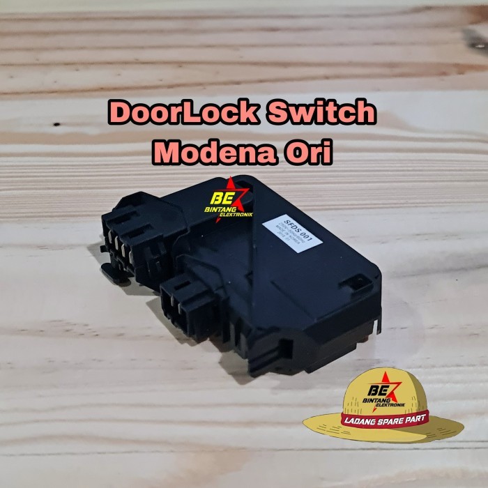 

Doorlock Switch Mesin Cuci Modena SFDS 001 Original Door lock Pintu Best Product
