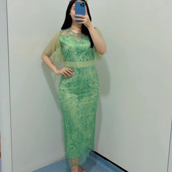 NEW -Dress Kiki / Dress pesta wanita /Dress Natal /Dress pesta /Dress kondangan Gaun Mewah Panjang T