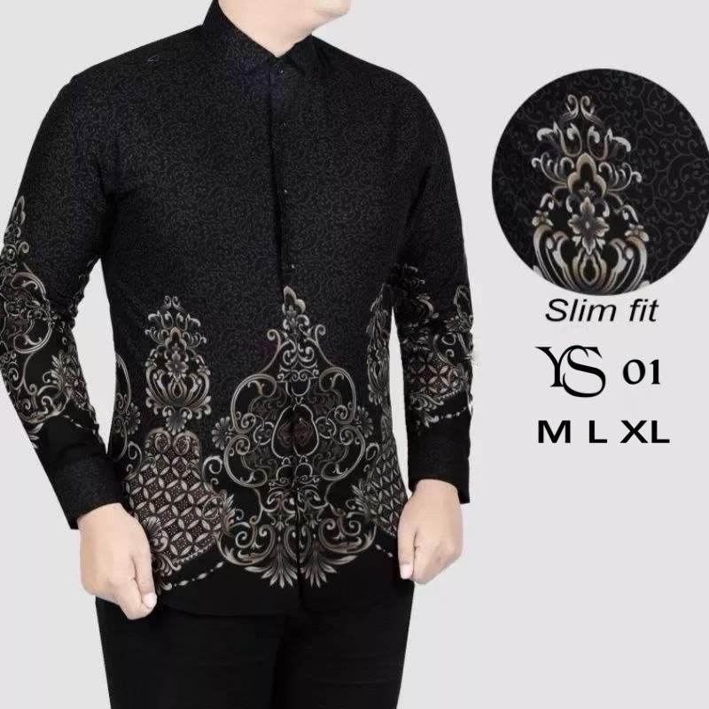 ada xxl BATIK | BATIK PRIA | BATIK COWOK || BATIK SLIMFIT | KEMEJA SLIMFIT | BATIK colin dion BARU