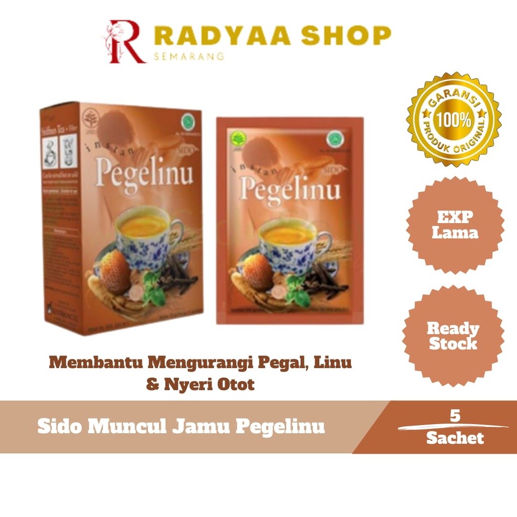 

Sido Muncul Jamu Pegal Linu Instan 5's Pria Wanita - Pegel Linu Nyeri Otot Tulang