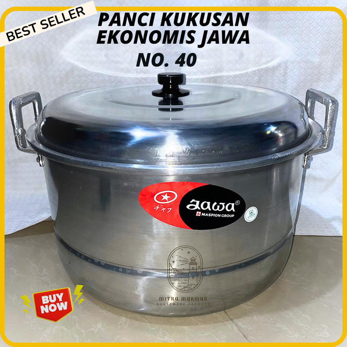 Panci Serbaguna Jawa No 40 10 Liter nasi / Langseng Jawa - 30