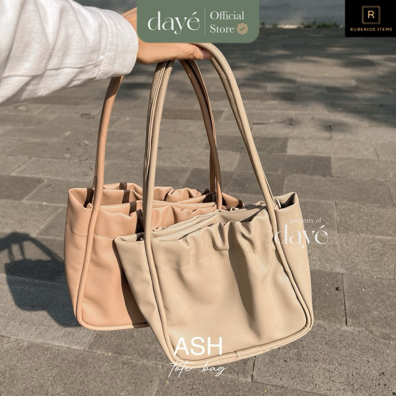 DAYE - Ash Tote Bag - Moira Tote Bag | Tas Wanita | Totebag Wanita | Shoulder Bagg