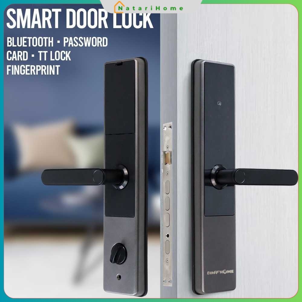 TaffHOME Smart Door Lock Bluetooth Password Fingerprint Card TTLock - A3F