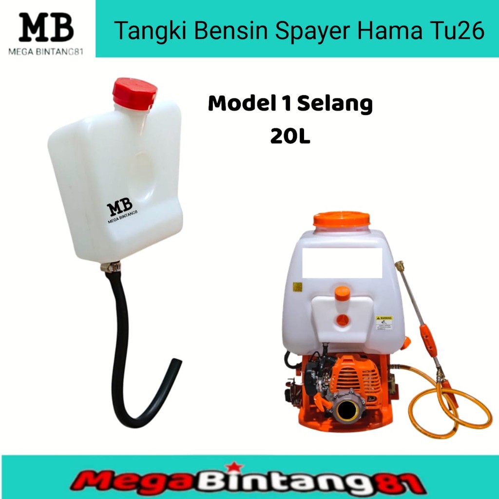 RB Tangki bensin sprayer TU26 tangki bensin mesin semprotan hama TU26 20 liter