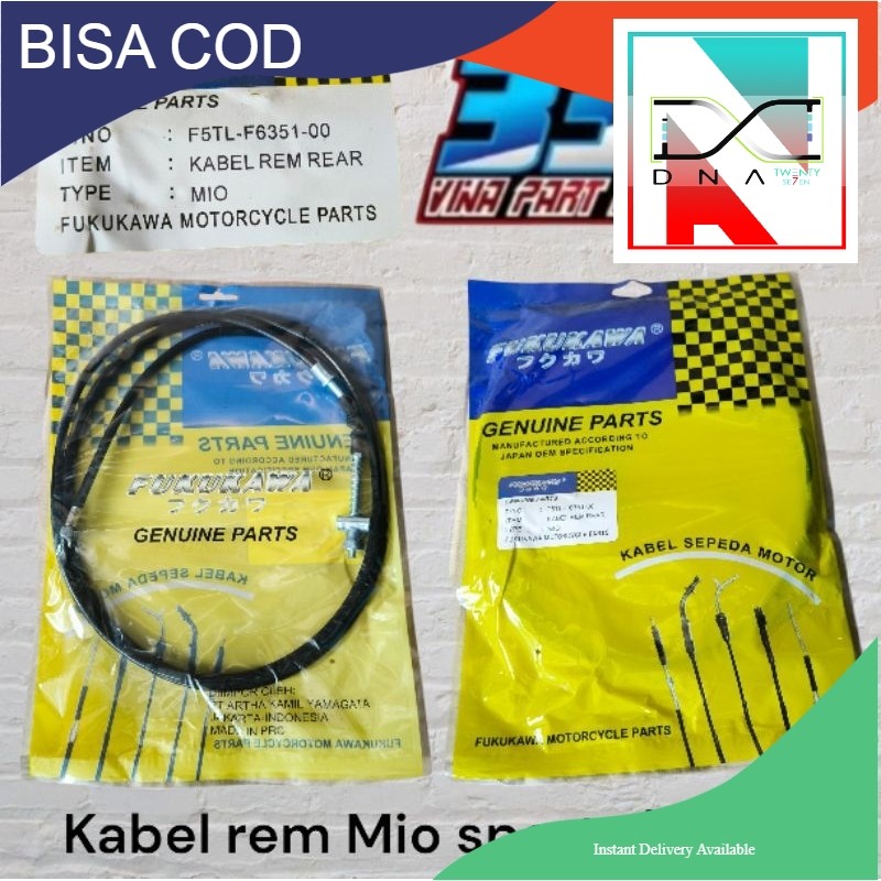 kabel rem belakang Mio sporty Mio smile tali rem mio