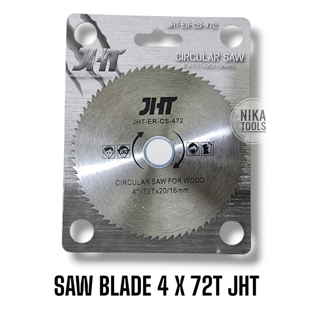 Mata Potong Kayu Circular Saw Blade 4" 72 Teeth 4X72T