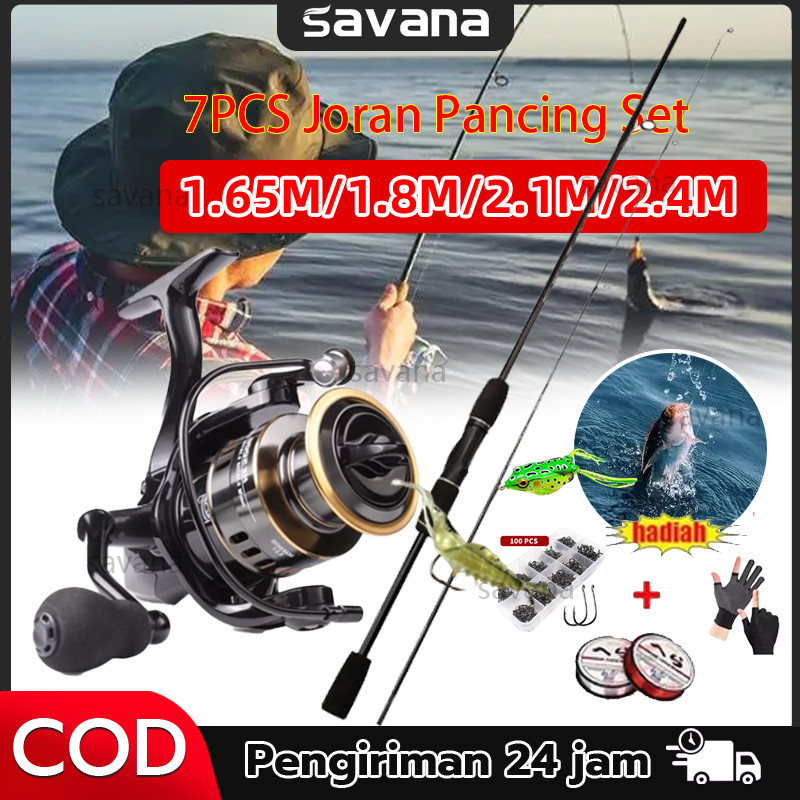 Joran Ul Ultra Light Baitcasting Dan Spinning Renlong 160 180 210 / Pancing 1 Set Lengkap Kuat / Jor
