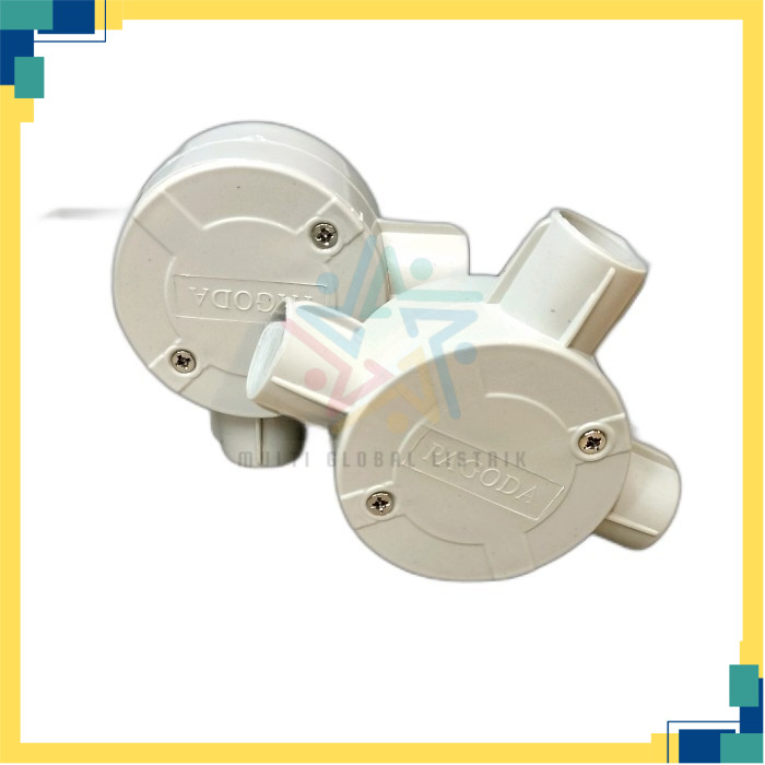 

T Dus T - Dus Tee Dus Cabang 3 Putih 20MM