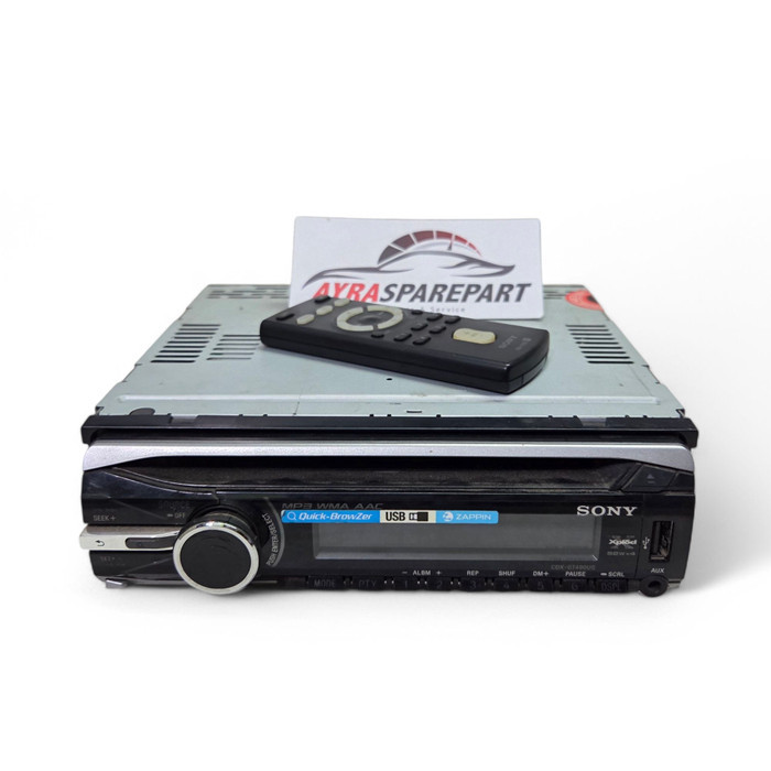 Headunit head unit tape single din Sony Xplod CDX-GT490US