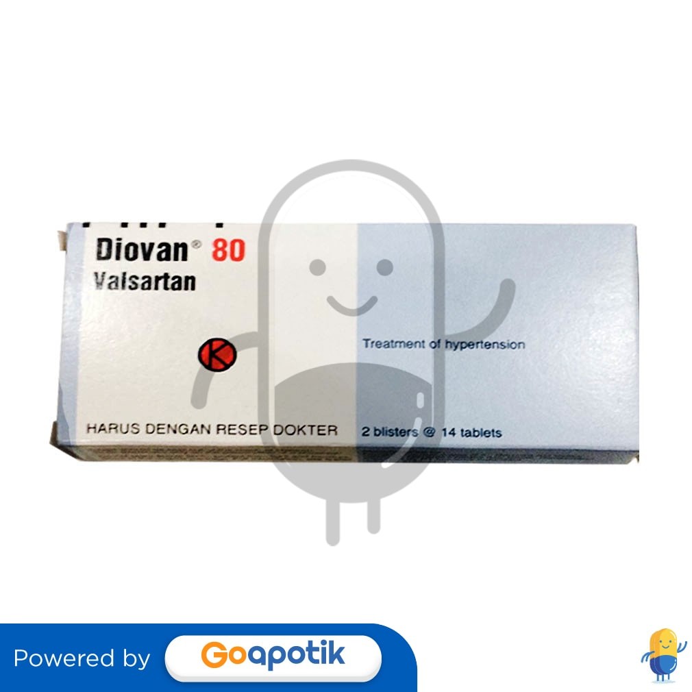 Diovan 80 Mg Box 28 Tablet