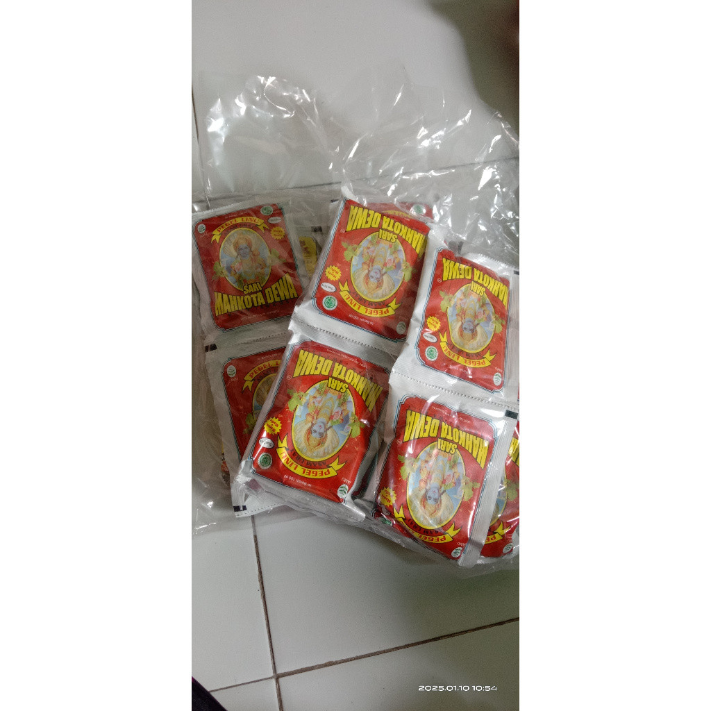 

Jamu Mahkota Dewa 1 Pack Isi 12 Pcs