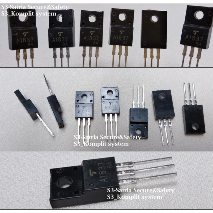 A1837 transistor A 1837 Mosfet 2SA1837 fet