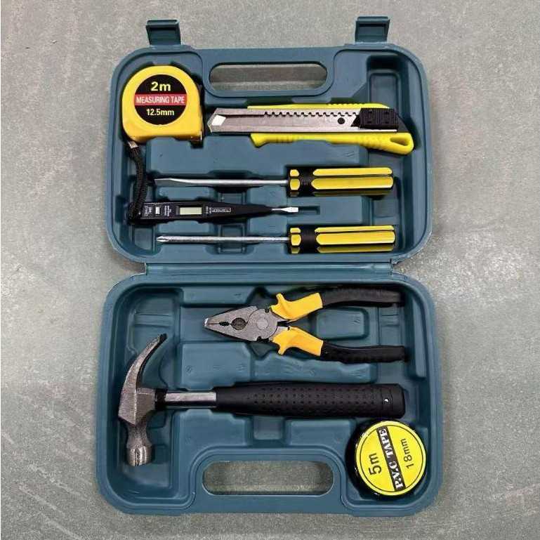 Paket Alat Pertukangan Lengkap Perkakas Lengkap untuk Rumah & Bengkel Tool Kit Serbaguna