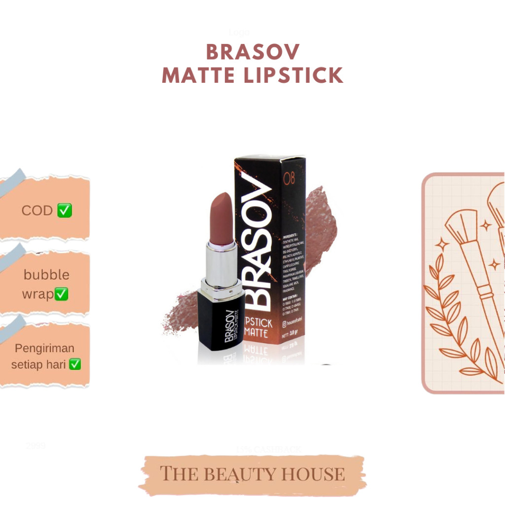 BRASOV MATTE LIPSTICK - LIPSTICK MATTE