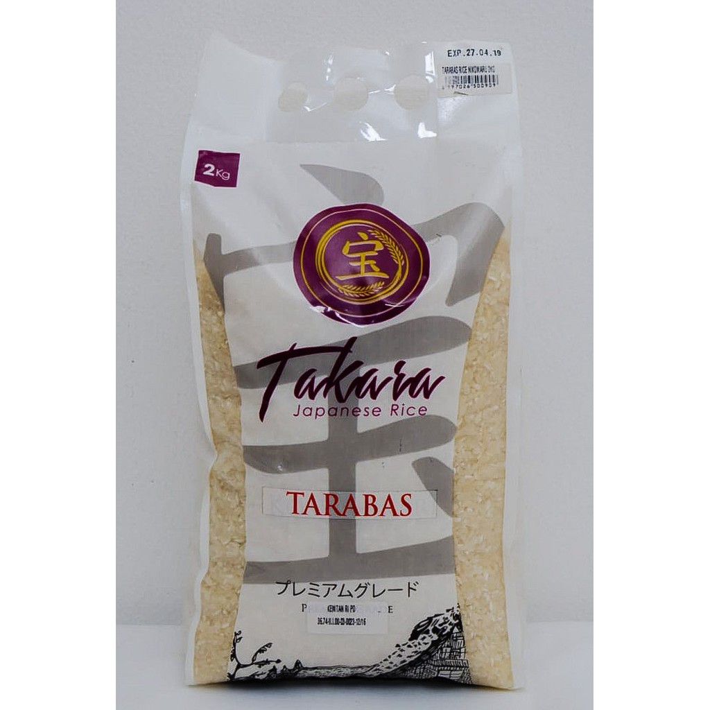 

Beras Jepang / TAKARA White Tarabas Rice 2kg