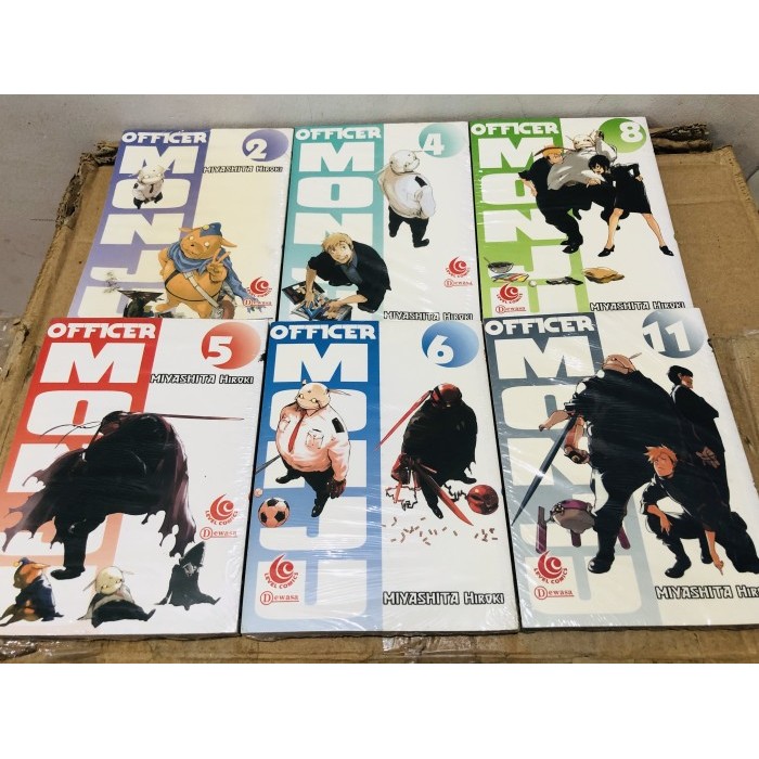 officer monju satuan Anime Komik Manga