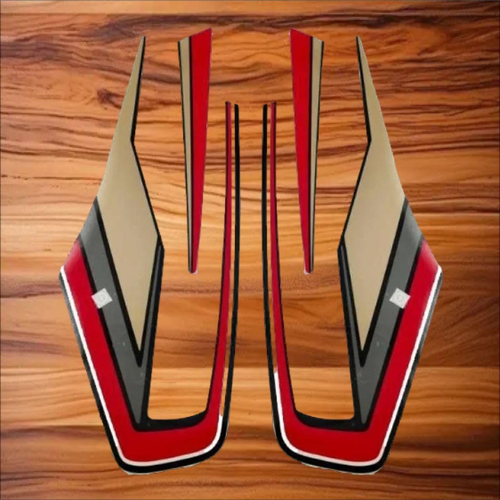 LIS STRIPING RX KING 1992 MERAH NON ORI