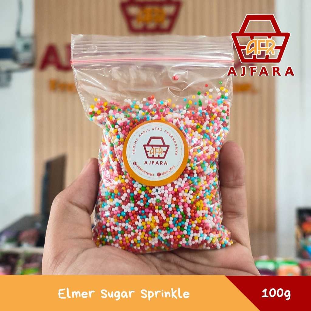 

Elmer Sugar Sprinkle Warna Warni Kemasan 100g
