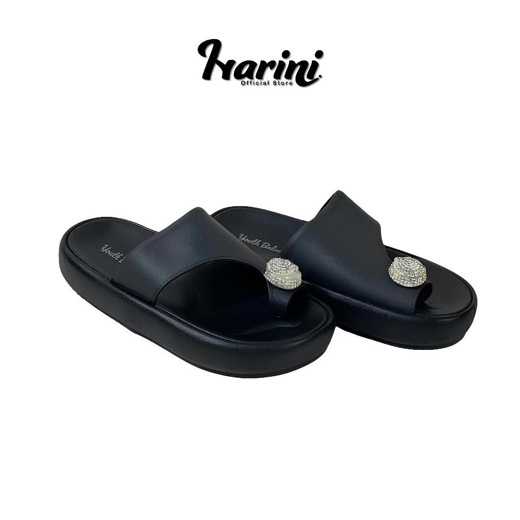 Sandal Jepit Tinggi Wanita Kekinian 8077 | Karet Empuk Anti Slip Modis by Balance
