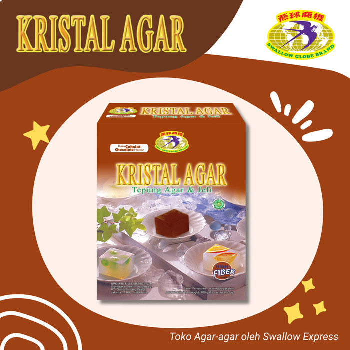 

KRISTAL AGAR JELLY - Swallow Globe Coklat Sekotak Isi 12 Sachet
