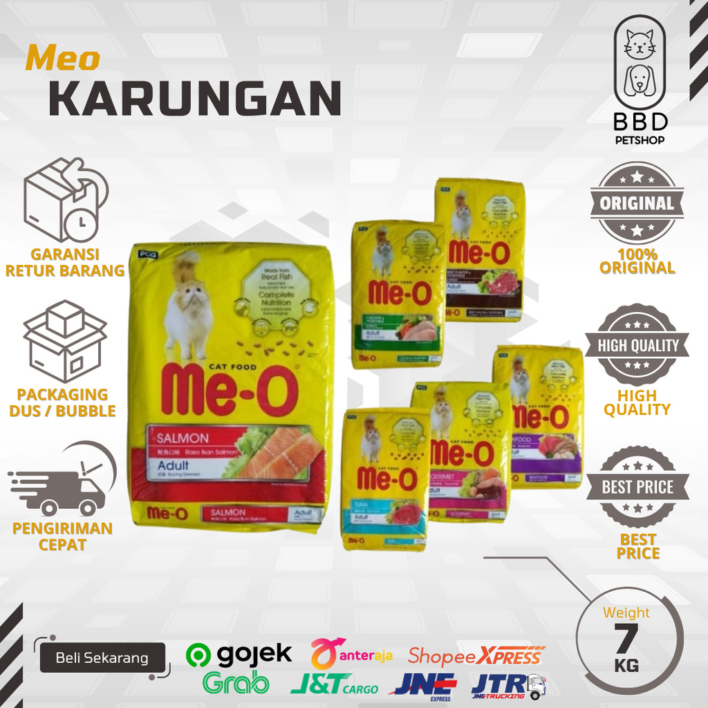 Meo Cat Adult 7kg All Varian Me-o Adult 7kg