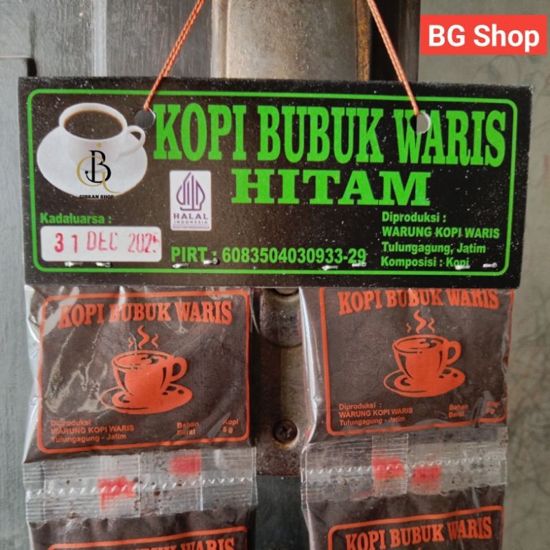 

Produk baru kopi waris varian kopi hitam kopi cethe khas Tulungagung 1 renteng 20pcs 5 gram Best Seller
