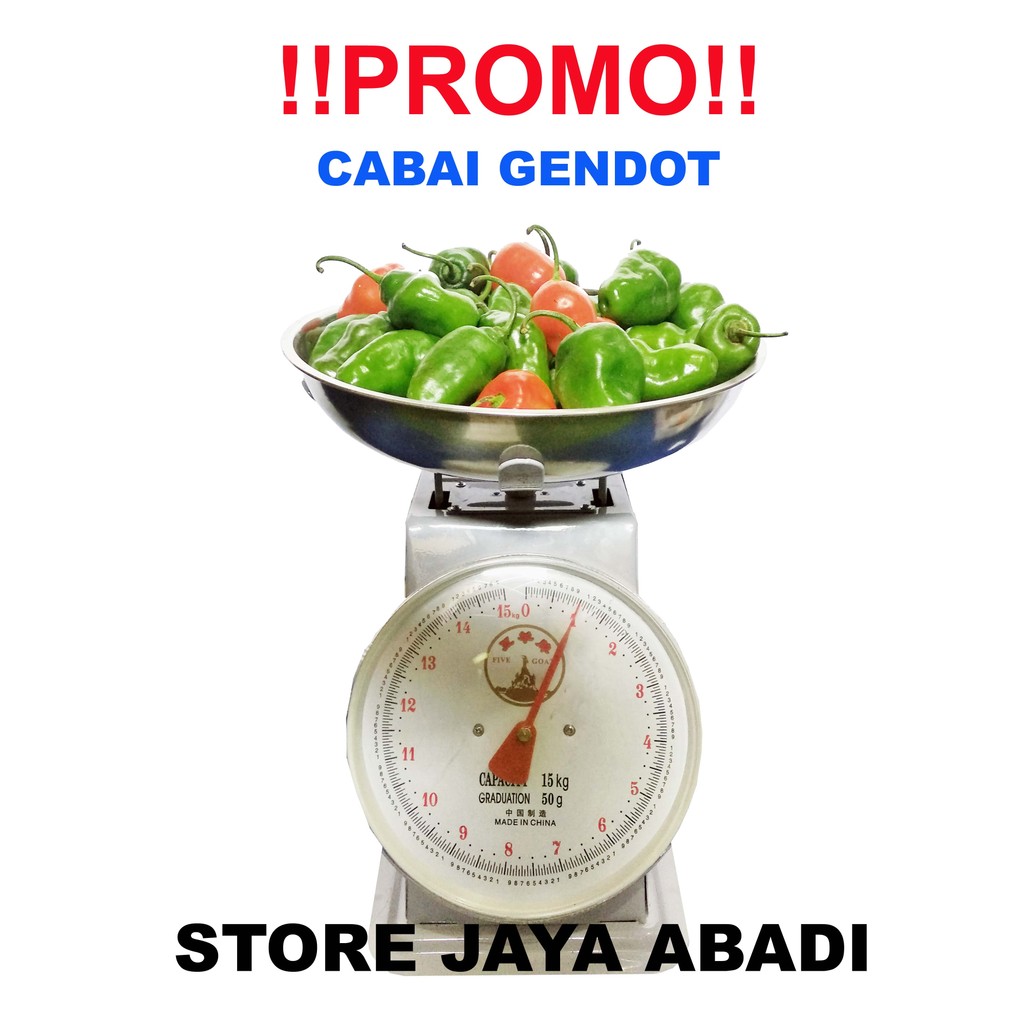 

PROMO CABE GENDOT BANDUNG// cabai gendot/ 1 KG "MURAH