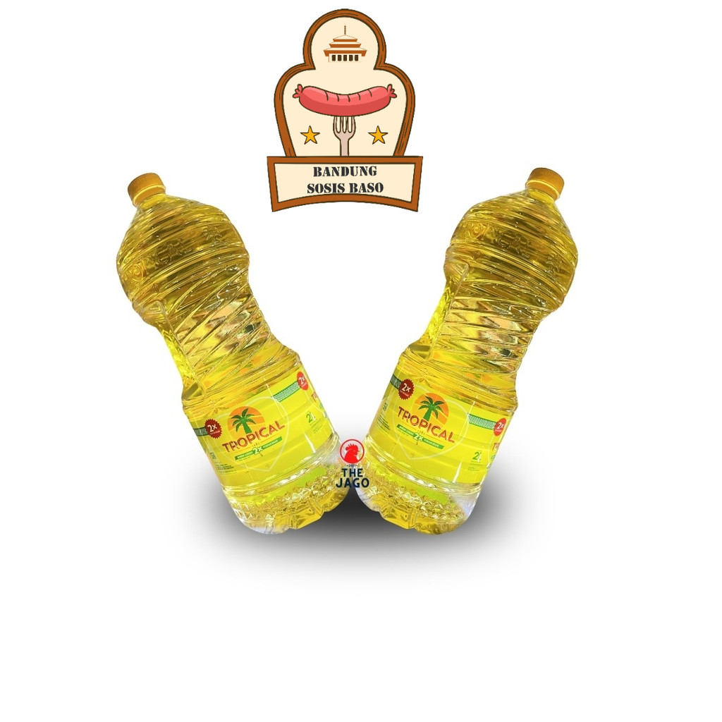 

Minyak Goreng Tropical 2 Liter Botol - 2x Penyaringan, Lebih Jernih & Sehat