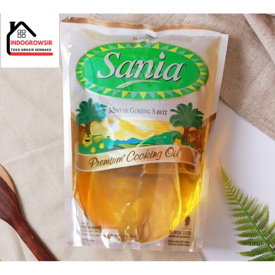 

Sania Minyak Goreng Sawit Premium Cooking Oil Pouch 2 L