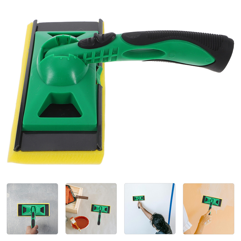 

Flat Brush Art Brushes Ceramic Tile Floor Plastic Chalk Painting for Walls Detail