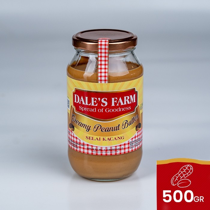 

New Arrival Dale’s Farm Creamy Peanut Butter – Selai Kacang 500gr