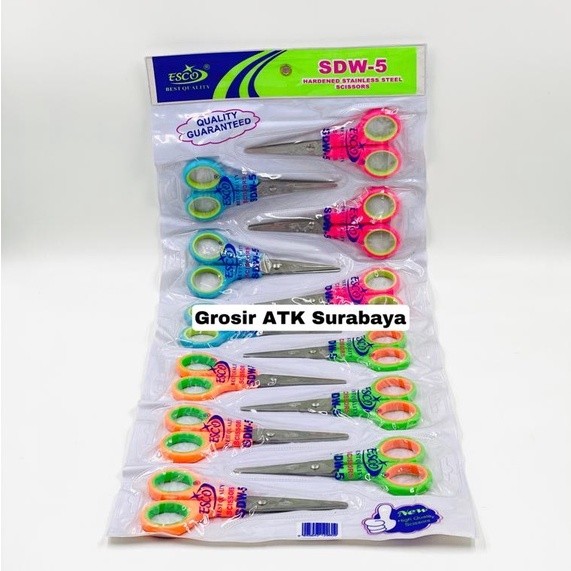 

GUNTING ESCO SDW 5 / HW 5 / Gunting Sedang Tanggung SDW-5 / HW-5 Murah Berkualitas