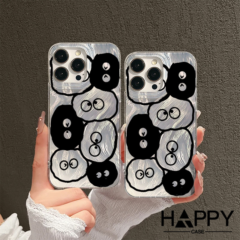 Applicable to INFINIX HOT40i Phone Cases HOT30i black and gray lines briquettes cute cartoon 12 20 1