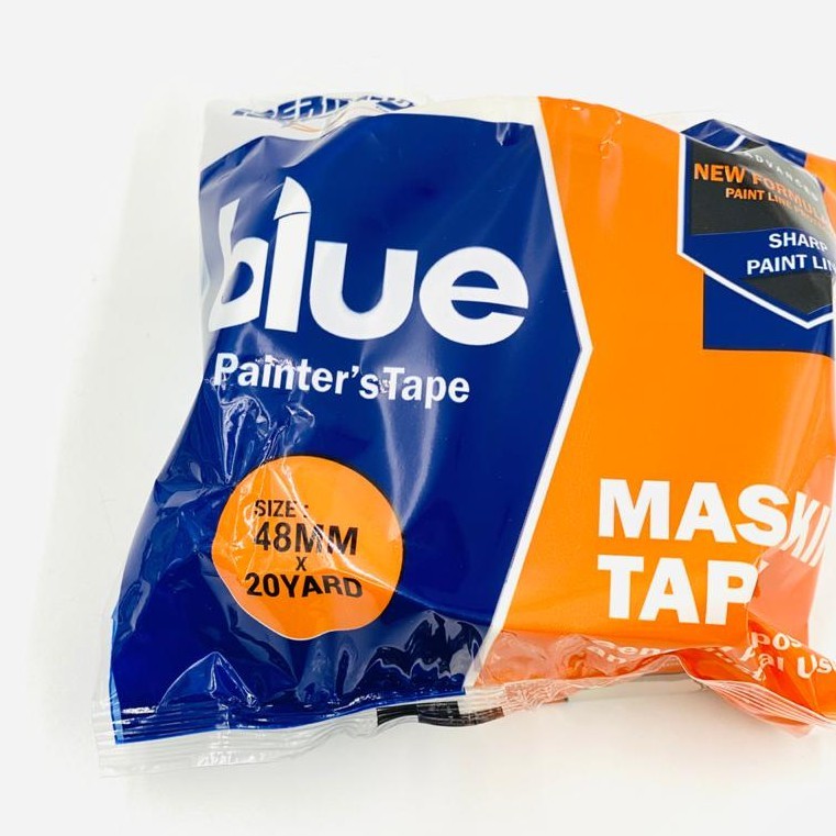 

MASKING TAPE BERRY 48 MM / Lakban Kertas Masking Tape Berry 2" 48 mm x 20 yard Kualitas Produk Seperti Nachi