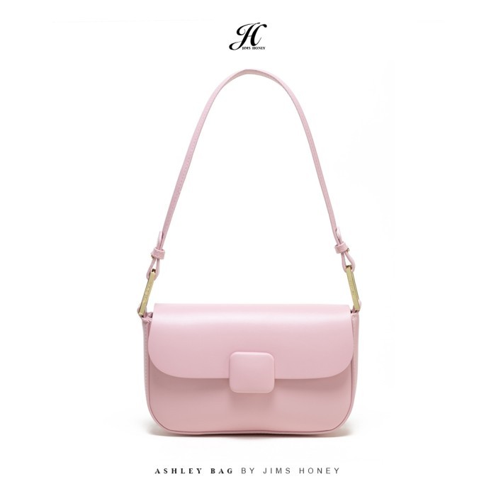 ✔W.H.Sw✔ - TERLARIS Jims Honey - Ashley Bag - Tas Selempang Wanita - Pink