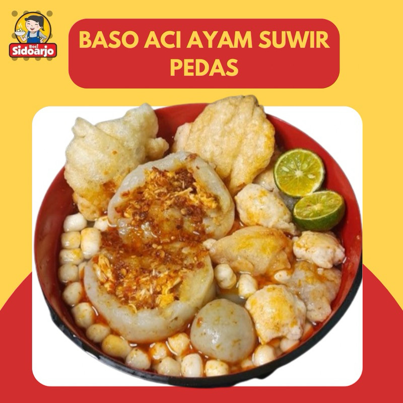 

BASO ACI ISI AYAM SUWIR PEDAS