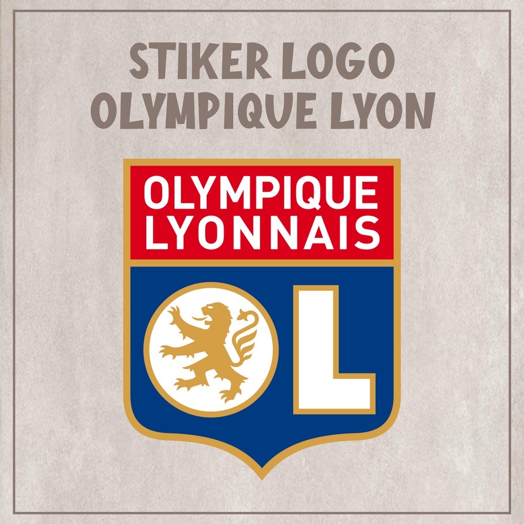 

Stiker Sticker Helm LOGO laptop Handphone Motor Mobil OLYMPIQUE LYON