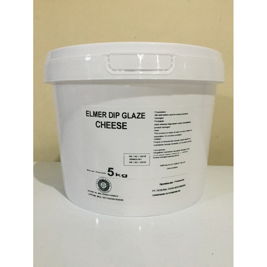 ✨TERLARIS -Elmer Cheese Dipping Glaze 5 kg