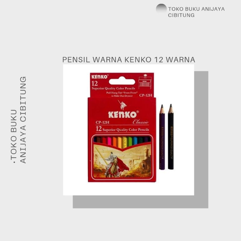 

PENSIL WARNA KENKO CP-12H/SPR / PENSIL WARNA BERKUALITAS (PER SET)